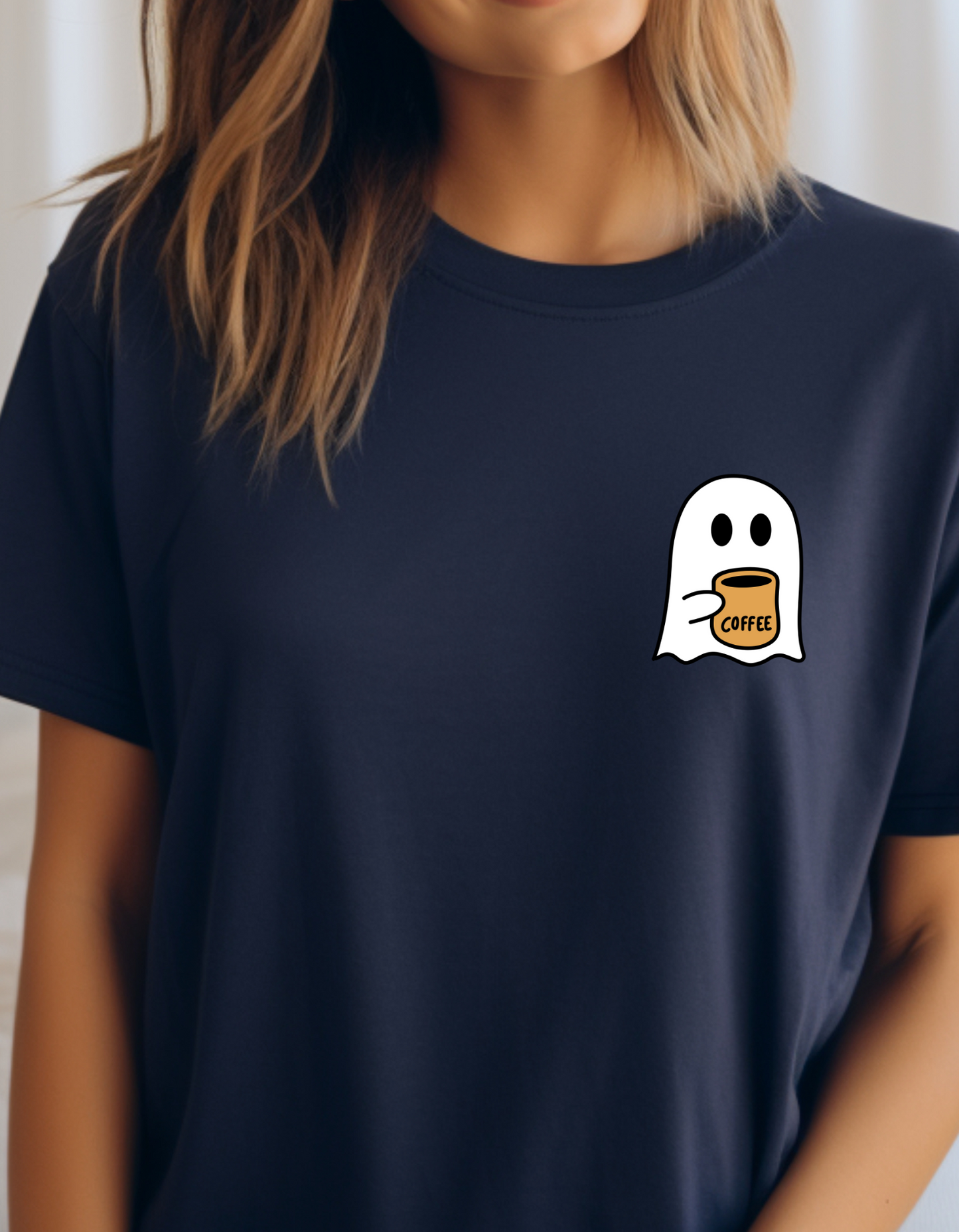 Ghost Got Coffee Tee