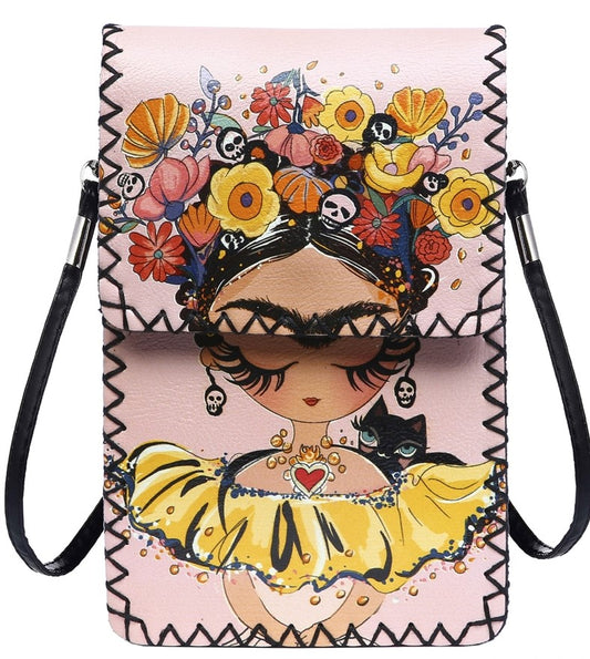 Lil Frida Kahlo Crossbody Bag