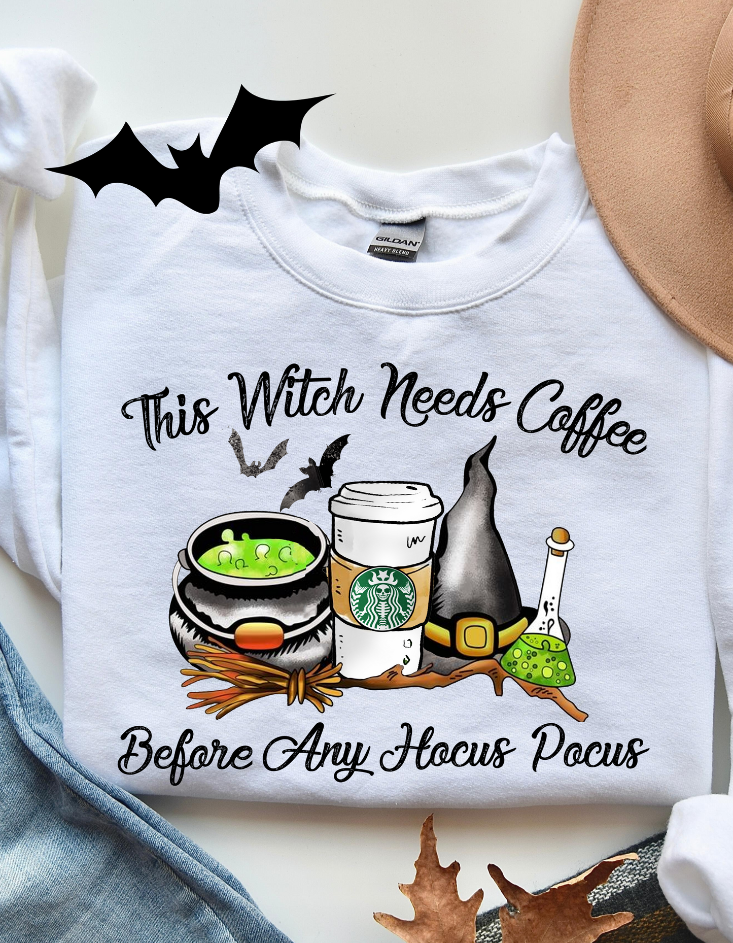 This Witch Needs Coffee Tee
