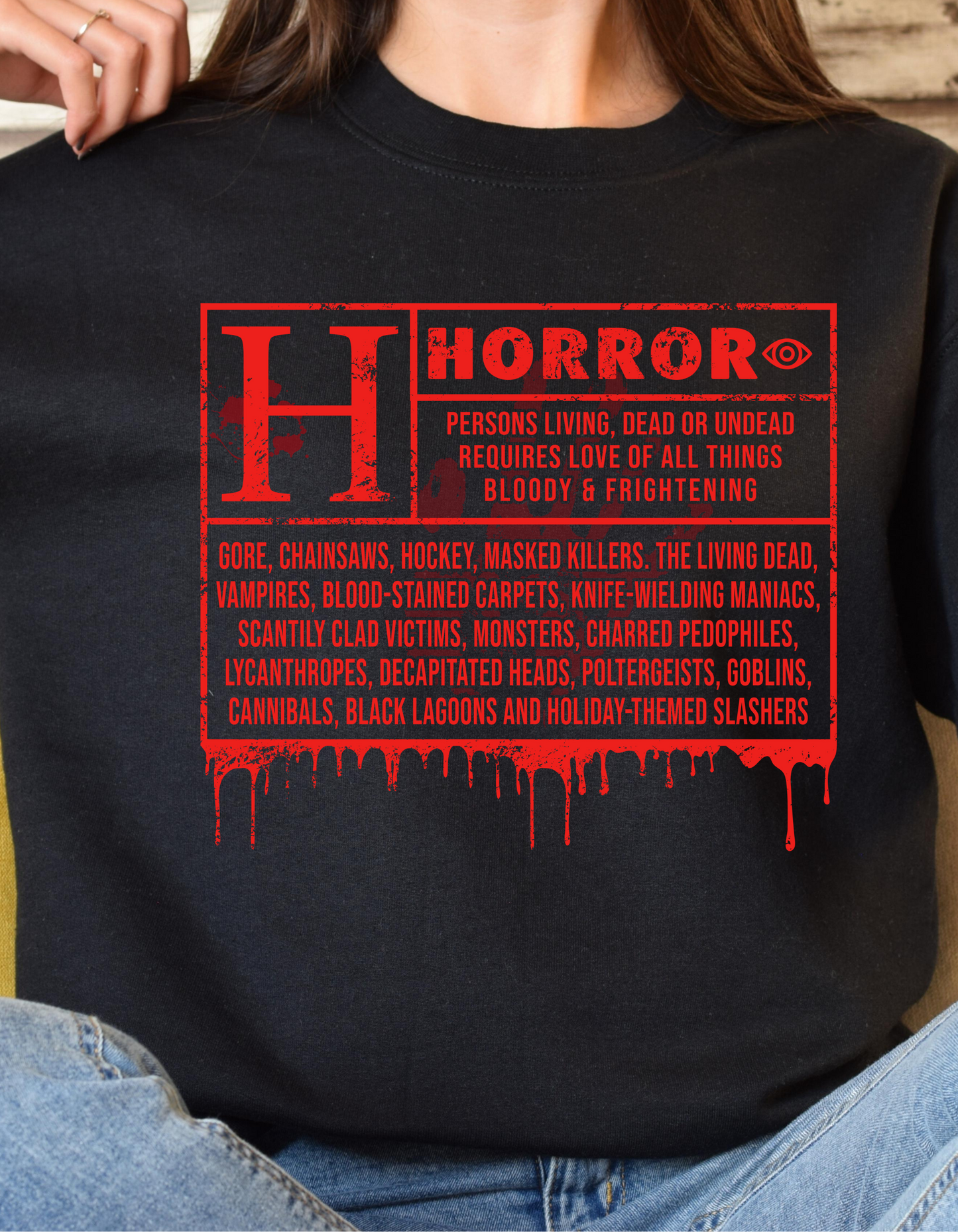 Rated Horror Sweatshirt