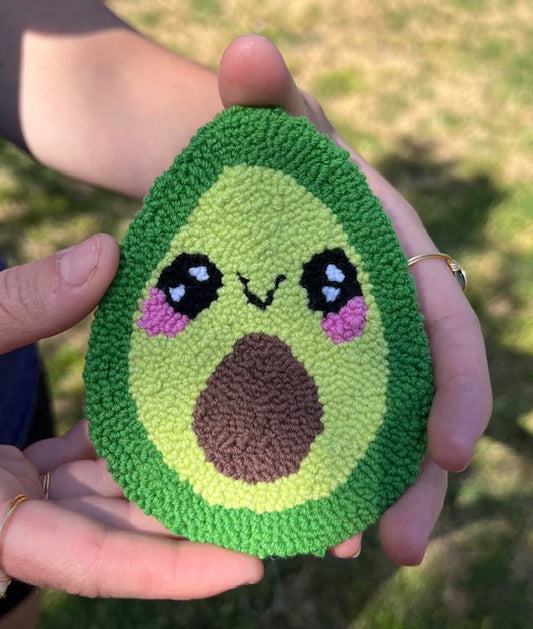 Lil Avocado Mug Rug - oddsandendz