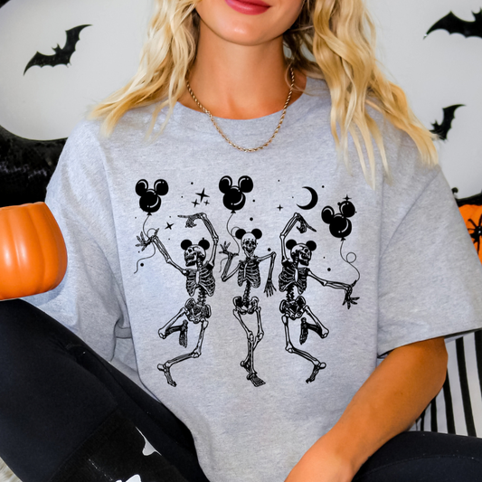 Dancing Skullies Tee