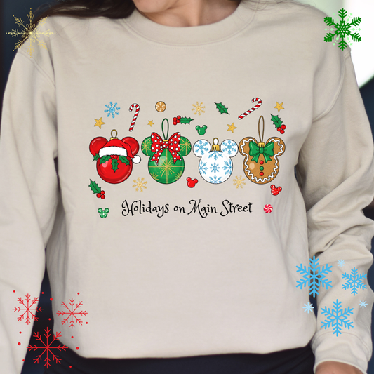 Holidays on Main Street Sweatshirt