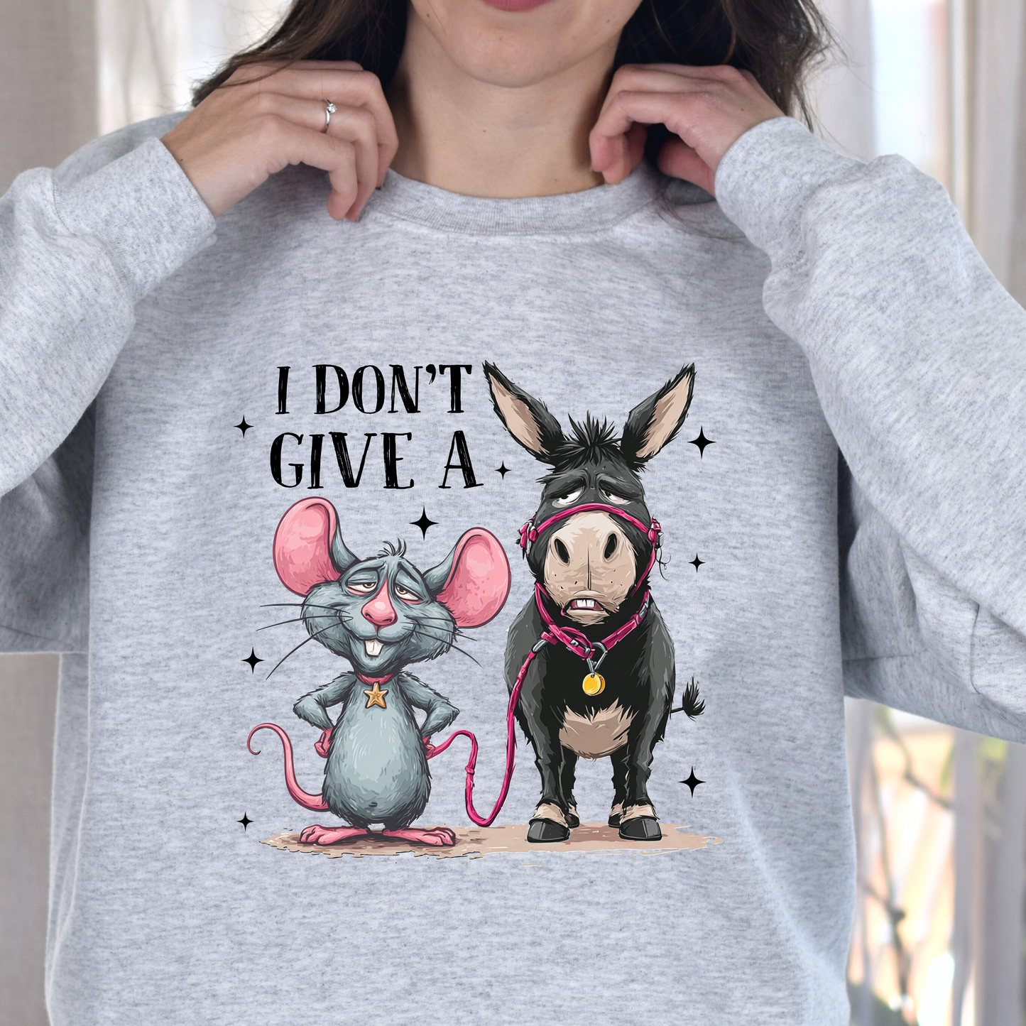 I don't give a rats a$$ sweatshirt