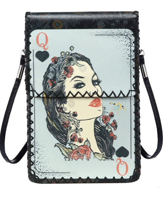 Dark Queen Crossbody Bag - oddsandendz