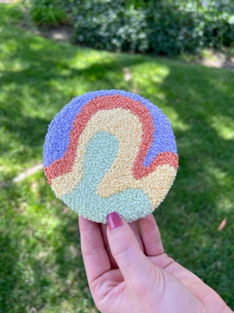 Summer Swirl Mug Rug 