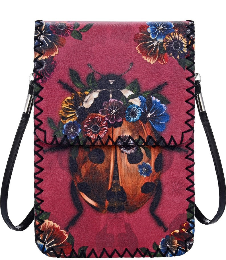Ladybug Crossbody Bag - oddsandendz