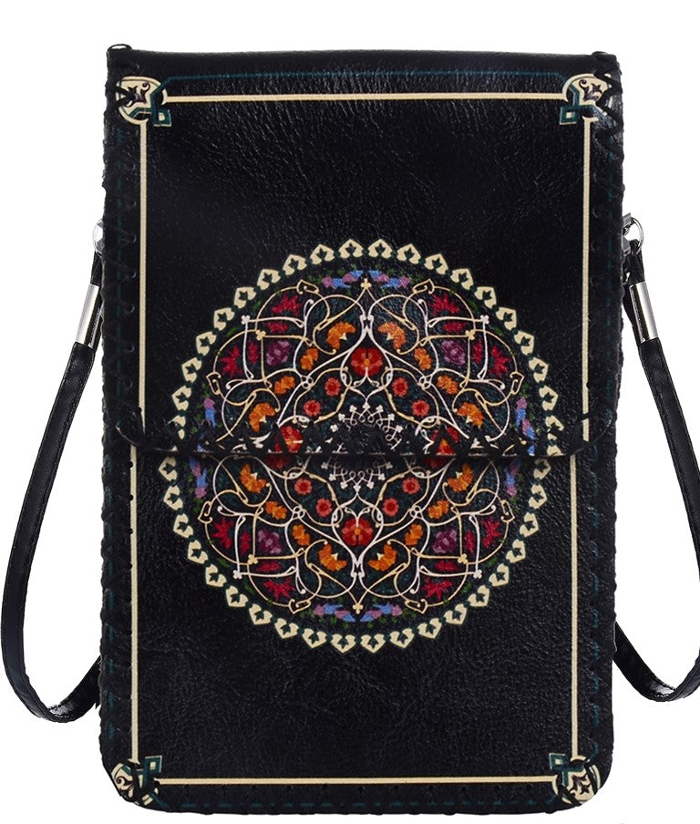 Totem Black Crossbody Bag - Oddzandendz